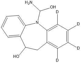 10,11-Dihydro-10-hydroxy Carbamazepine-d4